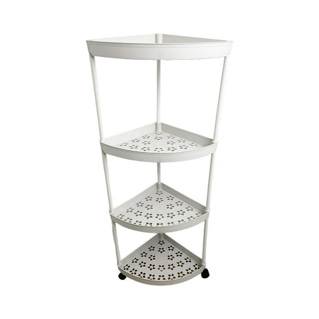 Ohufall Shelf Rack For Bathroom Freestanding Corner Storage Rack For Toiletries Bathroom Corner Storage Shelf With Bathroom Organizers