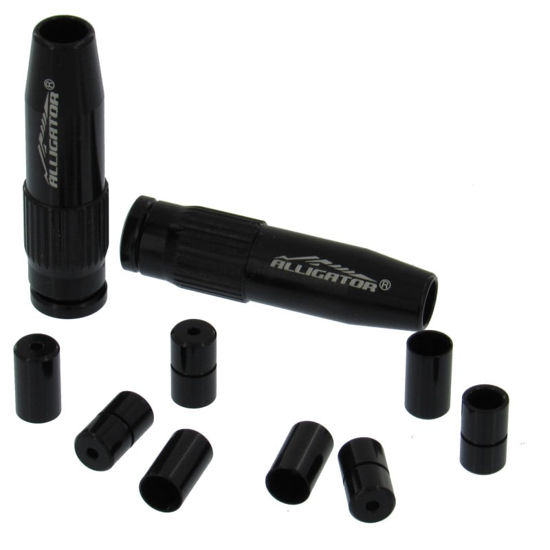 Alligator Inline Barrel Adjuster 35.539.5 Black 2/card