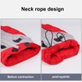 thumbnail image 3 of High Collar Pet Clothes Reflective Dog Winter Coat High Collar Snow Protection Adjustable Neck Zipper, 3 of 7