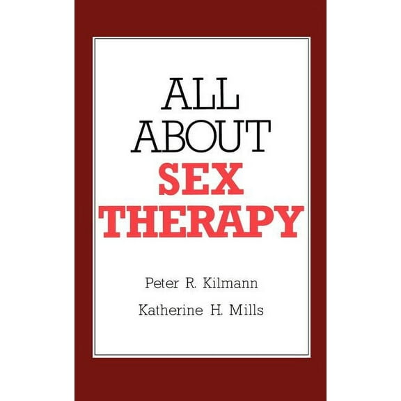 All about Sex Therapy, (Hardcover)