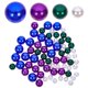 thumbnail image 1 of WORGEOUS 300 piezas de plástico sin agujeros Pearls Color Camship Pearls Decorativo Suministros de joyas de bricolaje, 1 of 8