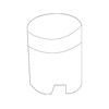 Genuine OE Saab Dashboard Panel Cap - 12789016