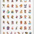thumbnail image 4 of 35pcs-50pcs Cute Stickers Stationery Stickers Adventure Animal Stickers Kids Stickers for Phone Laptop Suitcase, 4 of 9