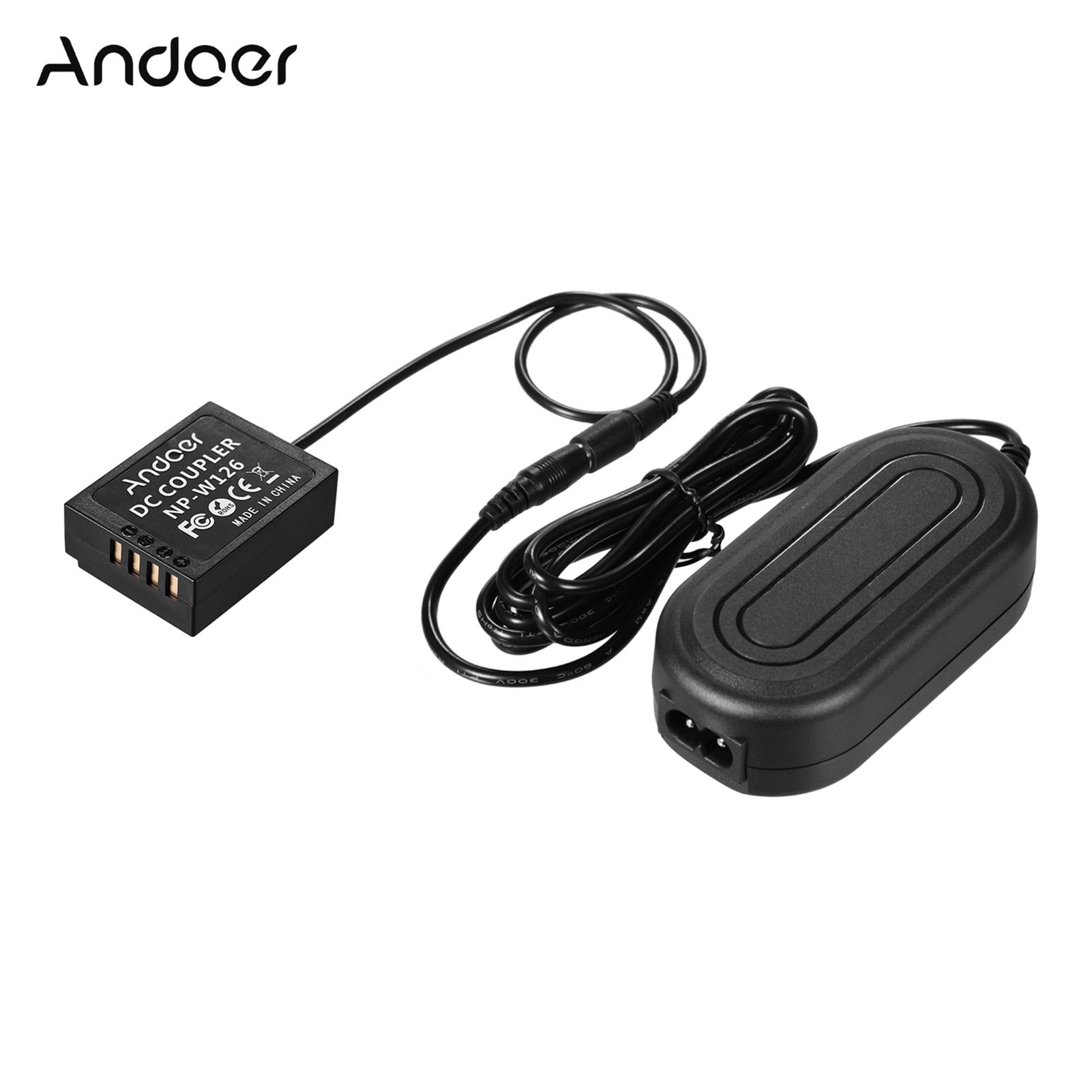 Andoer Andoer Np W126 Dummy Battery Coupler Ac Power Adapter Compatible With Fuji Cameras X A1 X X A3 X E1 X E2 X M1 X Pro X Walmart Com Walmart Com