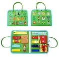 thumbnail image 4 of tablero ocupado Tablero ocupado, tableros de actividades de juguetes Montessori para niños que aprenden básicas de Magideal tablero ocupado, 4 of 5