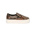 thumbnail image 2 of Womens Printed Slip On Flatform Sneaker 18337, 2 of 6