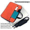 thumbnail image 2 of Lsque Salmon Fish Meat Pattern Laptop Bag – Portable & Slim Single-Shoulder Computer Case with Adjustable Strap, Protective, Lightweight for 13”/14”/15.6” Laptops, 2 of 8