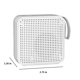 thumbnail image 3 of Teissuly Clearance Portable Speaker Bluetooth Speaker Bluetooth 5.0 Also TFCard Special Holiday Gift(White, ) Teissuly WER2023081600127, 3 of 9