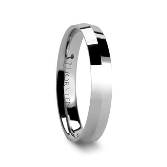 Katana Knife Edge Tungsten Carbide Wedding Ring