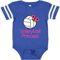 thumbnail image 3 of Inktastic Volleyball Butterfly Princess Girls Baby Bodysuit, 3 of 5