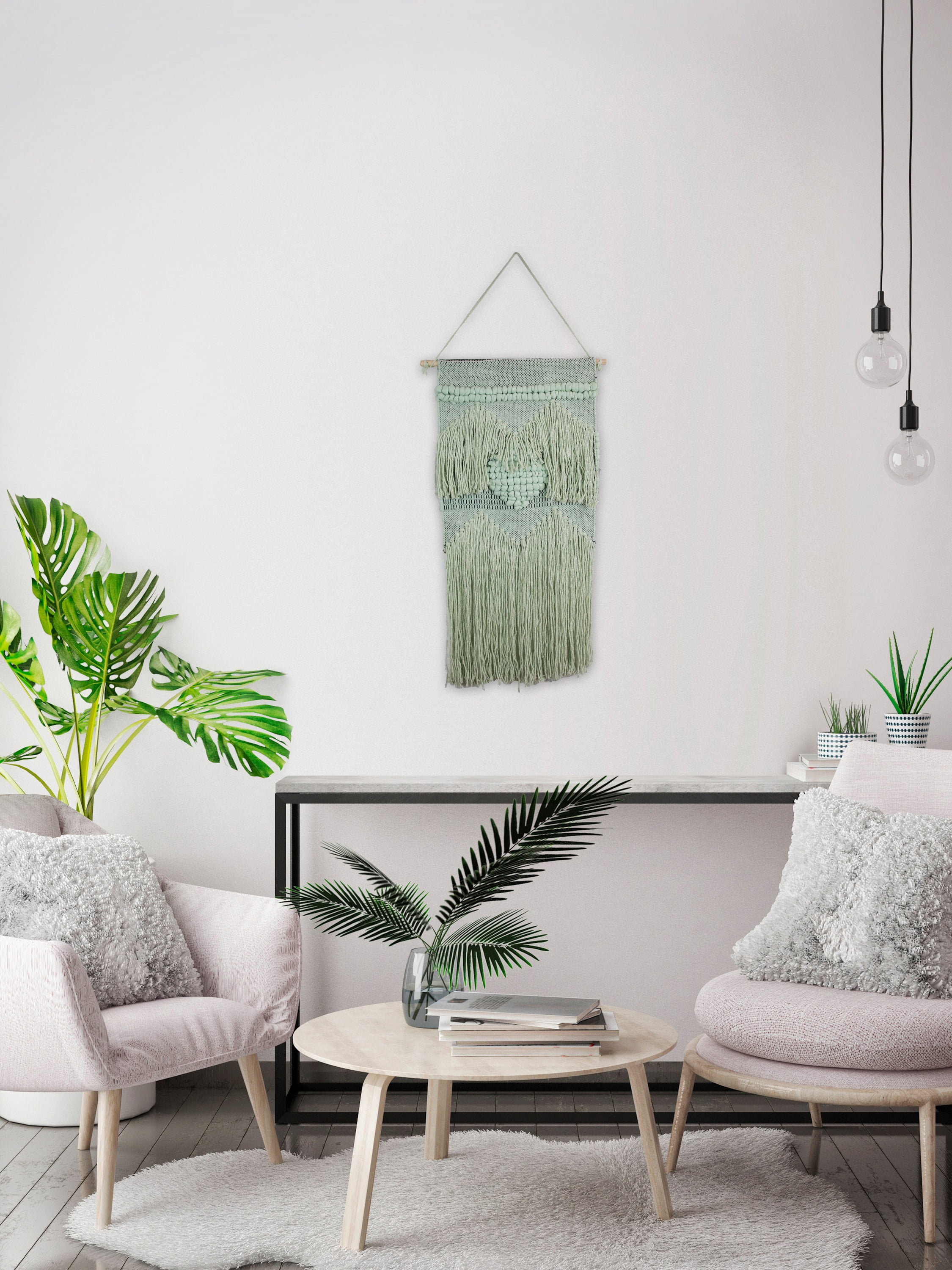 Heart Macrame Wall Hanging