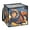 An Astronaut Flying, variant on Home Organizer Foldable Fabric Storage Bin With Handle A Retro-futuristic Style