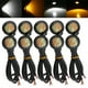 thumbnail image 2 of 100 PC 12V 23mm Dual Color Switchback 4014 Smd 12 LED Drl Eagle Eye Luz Diurna Luces de Giro del Motor del AutomÓVil, 2 of 5