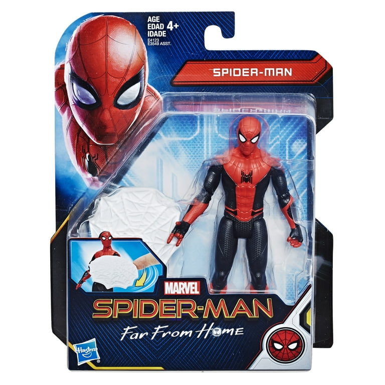 Spider Man Far From Home Web Shield Spider Man 6 Inch Action Figure