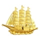 thumbnail image 3 of Adorno de decoración de barco de vela, obra de arte, regalo de inauguración de la casa moderno, artesanía, decoración Feng Shui, modelo de barco de 10cm x 78cm, 3 of 8