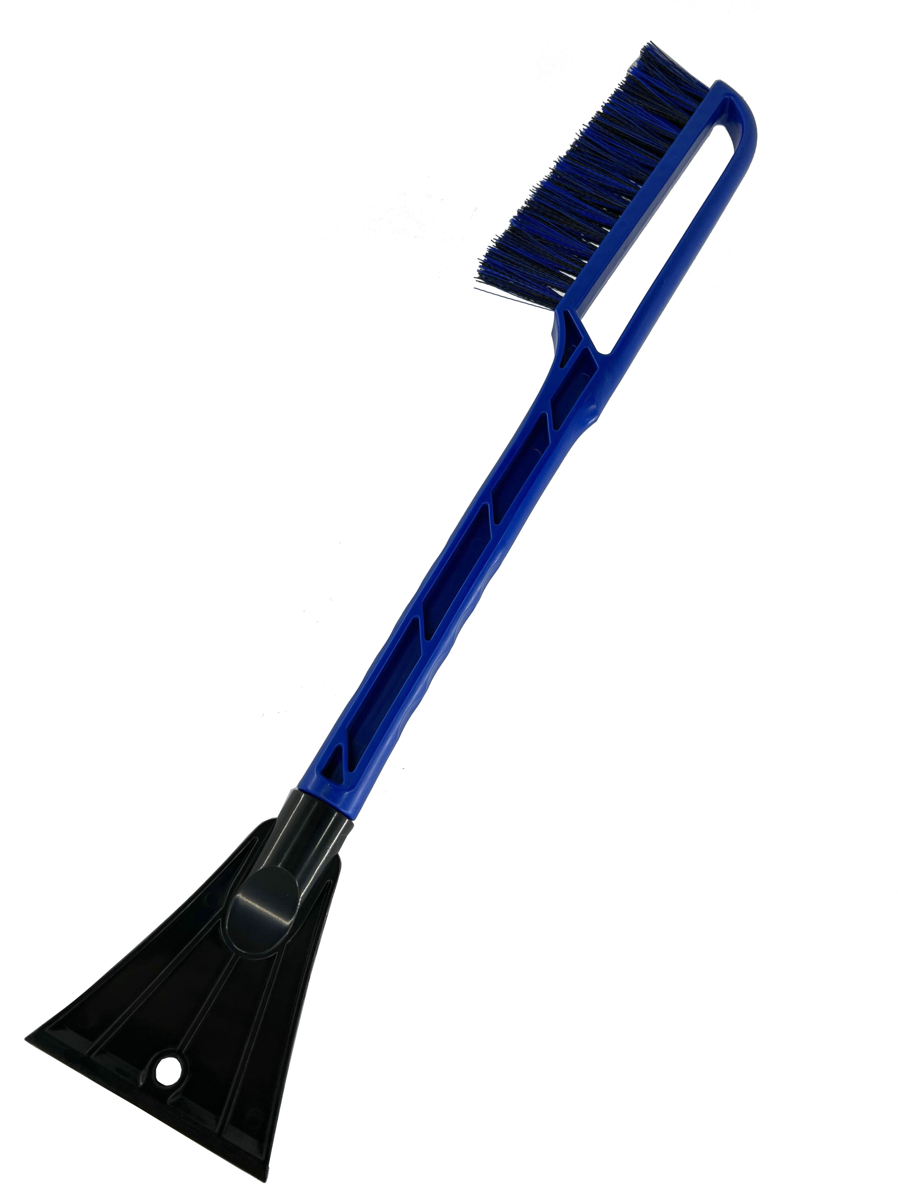 Auto Drive 24 inch Winter Driving Snow Brush and Ice Scraper, Product Size  24 x 4 x 1.4. Blue 