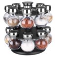 thumbnail image 2 of 16 Piece Revolving Spice Rack, Black, 2 of 3