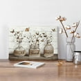 thumbnail image 2 of Farmhouse Bathroom Decor Wall Art Rustic Cotton Bathroom Pictures Canvas Print Country Bathroom Relax Soak Unwind Sign Artwork Modern Aesthetic Home Decor for Bathroom Framed Ready to Hang 8"x12", 2 of 4