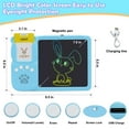 thumbnail image 7 of 510 Words Talking Flash Cards LCD Writing Tablet for 3-8 Years Toddlers, Drawing Board Pad Toy for Boys Girls Kids Birthday Gifts, Preschool Montessori Speech Therapy Autism Toys, Blue, 7 of 7