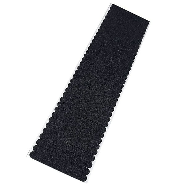 EeaseMX 500 tiras de esponja desechables para mascarillas nasales, adhesivos de esponja para mascarillas, suministros para mascarillas protectoras N95 (negro)