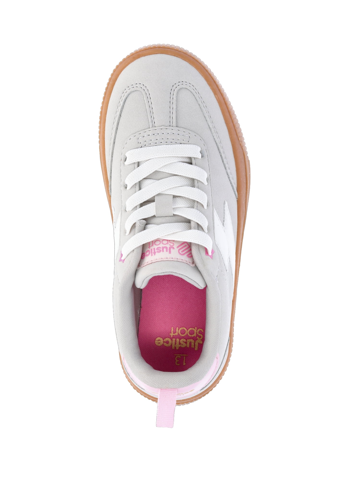 Justice Little Girl & Big Girl Platform Court Sneakers
