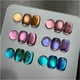thumbnail image 1 of Juego de esmaltes de uñas GAOY Glitter Cat Eye Gel con imán, 7,3 ml x 6, 1 of 6