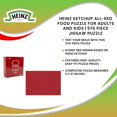 thumbnail image 7 of Heinz Ketchup All-Red Food Puzzle For Adults And Kids | 570 Piece Jigsaw Puzzle, 7 of 7