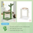 thumbnail image 4 of PAWZ Road Cat Scratching Post 34" Tall for All indoor Cats,Green, 4 of 7