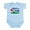 Sky Blue, variant on CafePress - Born To Golf Infant Bodysuit - Baby Light Bodysuit, Size Newborn - 24 Months