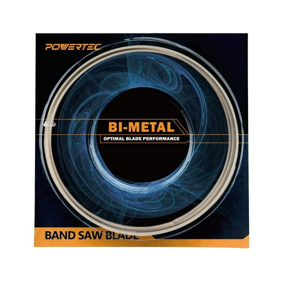 POWERTEC 56-1/2" x 1/2" x 14 TPI Bi-Metal Band Saw Blade (Package May Vary) (13350)
