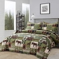 thumbnail image 4 of Juego de colcha ARL HOME Rustic King Size Lodge Cabin, 4 of 8