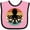 Pink and Black, variant on Inktastic Octopus Retro Vintage Sunset Boys or Girls Baby Bib