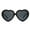 Black 01, variant on Gravity Shades Heart Shaped Sunglasses, Leopard