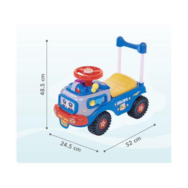 Carrito Infantil Policía MyTek 5561 con Sonido