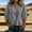 Gray, variant on Peplum Tops for Women Boat Neck 3/4 Sleeve Loose Fit Pleated Ruffle Babydoll Tie Back T Shirts Casual Vacation Flowy Travel Cropped Blouses