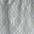 thumbnail image 2 of Curtainworks Morocco Scallop Valance Silver, Indoor, 100% Polyester, 58"W x 14"L, 1 Piece, Adult, 2 of 5