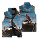 thumbnail image 3 of Nueva chaqueta para hombre, chaleco de superhéroe de Marvel, Spider-Man, chaqueta con estampado 3D, cortavientos, chaqueta cálida para correr al aire libre para hombre, 3 of 5
