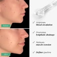 thumbnail image 3 of Plantifique Jade Gua Sha Facial Tool, Jawline Sculptor, Skin Massager & Gift Set, 3 of 7