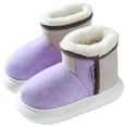 thumbnail image 2 of Zapatos de nieve con tacón de bolso de nuevo estilo para mujer, zapatos de algodón cálidos con suela gruesa y caña alta, botas de nieve para exteriores versátiles y de moda para hombres, 2 of 5