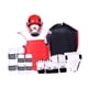 thumbnail image 3 of Juego de 8 almohadillas protectoras para el vientre y el pecho de Taekwondo, acolchadas. SG, 3 of 9