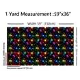 thumbnail image 3 of jejeloiu Geometric Cross Stripes Fabric by the Yard 1 Yard,Neon Geometric Lines Home Decor Fabric by the Yard,Pink Yellow Black Sewing Fabric For Men Women,Reathable Home Decor, 3 of 6