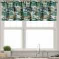 thumbnail image 3 of Ambesonne Retro Valance & Curtain, Retro Submarine, 55"x36", Multicolor, 3 of 6
