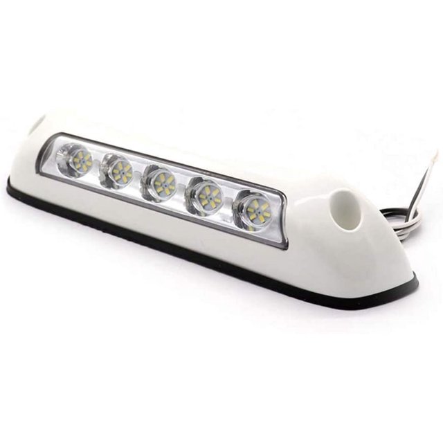 12V RV LED toldo porche luz impermeable autocaravana lámparas de pared interiores barra de luz RV Van Camper blanco