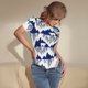 thumbnail image 3 of Balery Cartoon Iceberg Polar Bear Body de cuello redondo de manga corta para mujer Tops de manga corta Tops básicos-Medium, 3 of 7