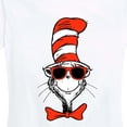 thumbnail image 3 of Dr. Seuss - Cat in Glasses - Women's Short Sleeve Graphic T-Shirt, 3 of 6