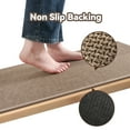 thumbnail image 4 of SIXHOME Washable Kitchen Rug, Absorbent Non-Slip Woven Floor Mat, 20"x48", Brown, Rugs for Sink, Laundry, Hallway, Bathroom, 4 of 8