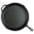 thumbnail image 6 of Ozark Trail Pre-Seasoned 15" Cast Iron Skillet with Handle and Lips, 6 of 9