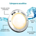 thumbnail image 2 of 1 Lámpara LED Sumergible Para Alberca de nicho o sobreponer ADS SPA 50W 16CM Cálido Con Transformador, 2 of 5