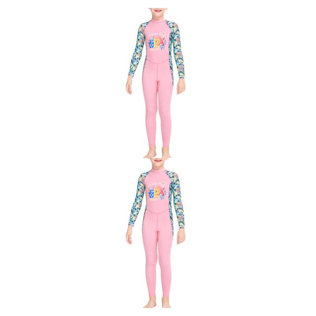Sonducket Trajes de neopreno multicolor Traje de buceo Mangas largas y pantalones Traje de baño Mono para Snorkel Surf Aplicable a todas las
