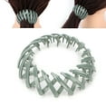 thumbnail image 3 of Pince à Cheveux en Forme d'Oiseau Extensible, Dents pour Adhérence, Simple & Élégante, Plastique, Accessoires pour Chignon & Queue de Cheval, 3 of 7